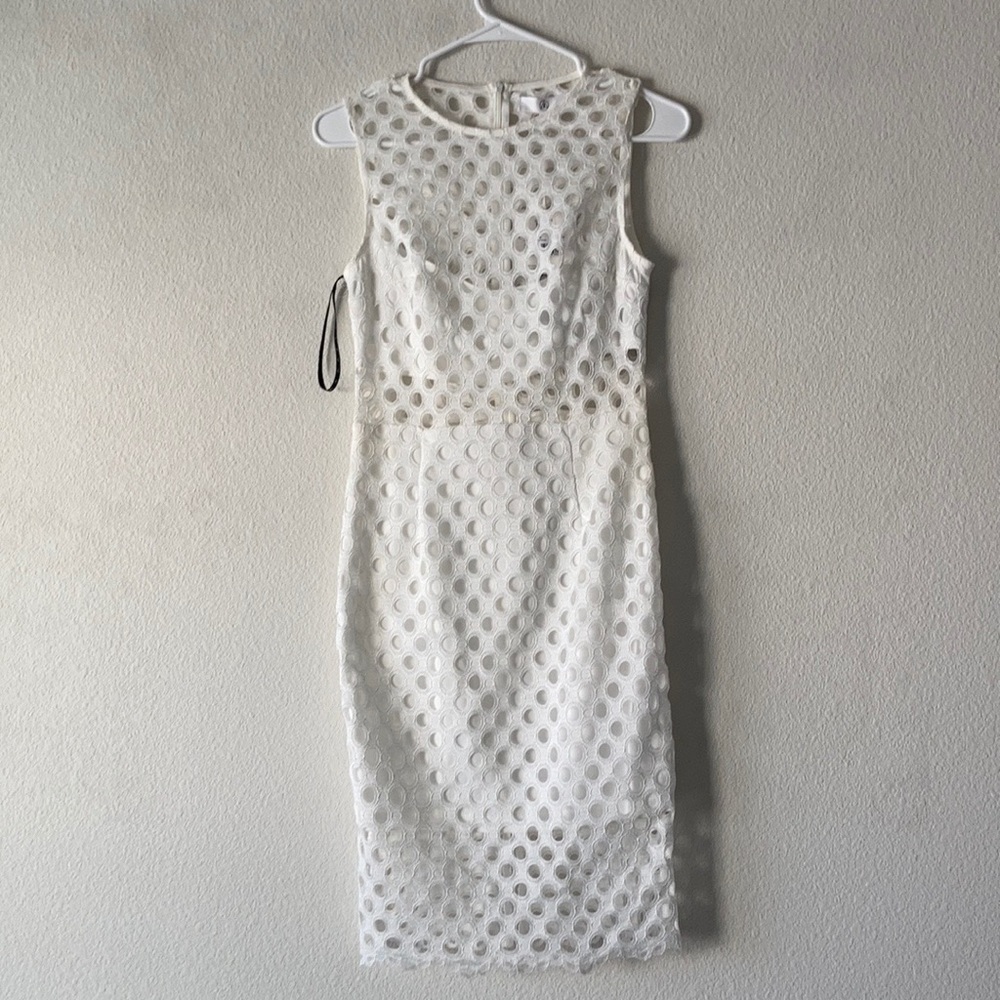 White Nordstrom bachelorette dress
